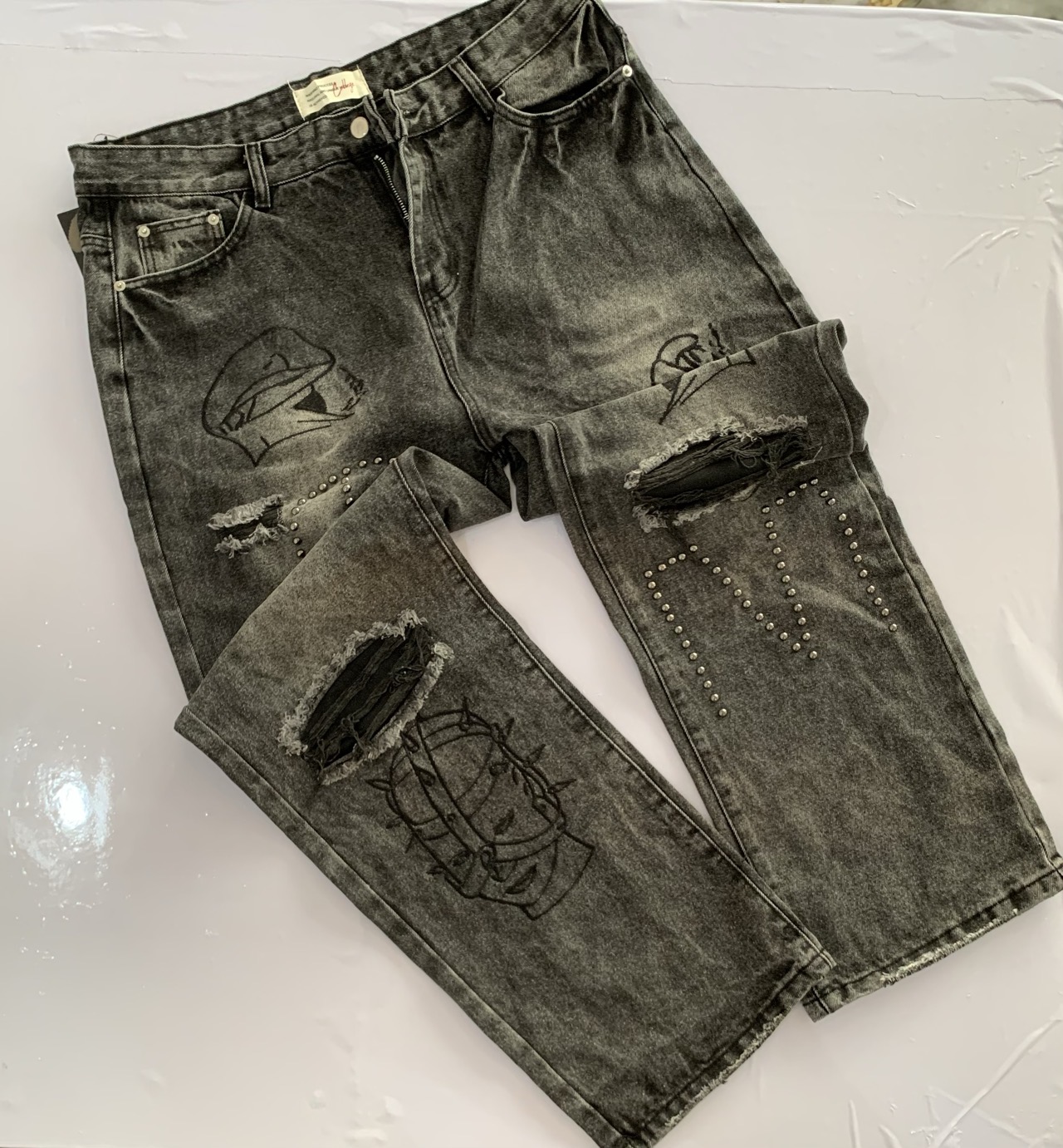 Men bola jean trouser